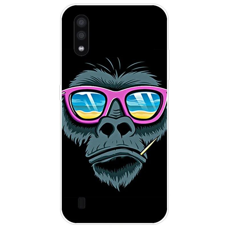 Чехол для Samsung M01, чехол из ТПУ 5,7 дюйма для Samsung Galaxy M01 M 01 SM-M015FZBDSER m015, задняя крышка для телефона, силиконовый чехол-бампер, принципиально