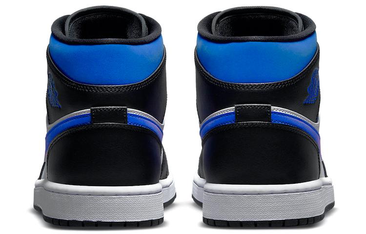 Jordan 1 Mid 'Белый Черный Гоночный Синий' 554724-140