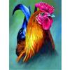 Цыплята DIY 5D алмазная живопись животное курица петух полный круглый смолы Алмазная вышивка мозаика изображение горный хрусталь домашний декор