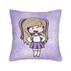 Pillow Case Pastel Banner Group Lyna Vallejos Soft  Pillow Cover For Living Room Bed Chair Cute Funny Pillowcases