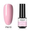 ROSALIND 80 Colors Pure Color Gel Nail Polish Nail Art Manicure Semi Permanent Gel UV Hybrid Varnishes Base Top Coat Enamels Nail Gel New
