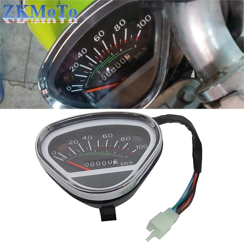Мотоциклетный приборная панель Одометр Дисплей скорости LCD Экран Для Honda BENLY CD50 CD65 CD70 CD90 DAX ST50 ST70 CT50 CT70 CT90 Аксессуар