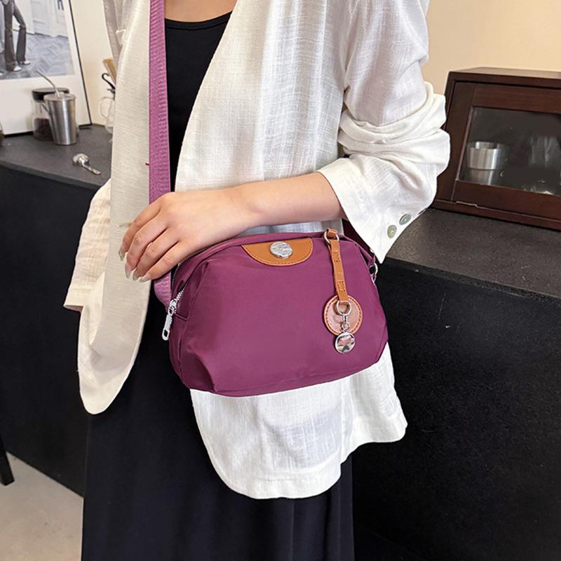 Nylon Crossbody Bag Women Fashion Casual Ladies Large Capacity Water-Repellent Shoulder Messenger Bag Premium Durable