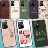 Текст песни All Too Well Чехол для Xiaomi 14T Pro 13T 11T 12T 13 14 15 Ultra POCO X7 Pro X3 X5 X6 M6 F5 F6 Pro Чехол