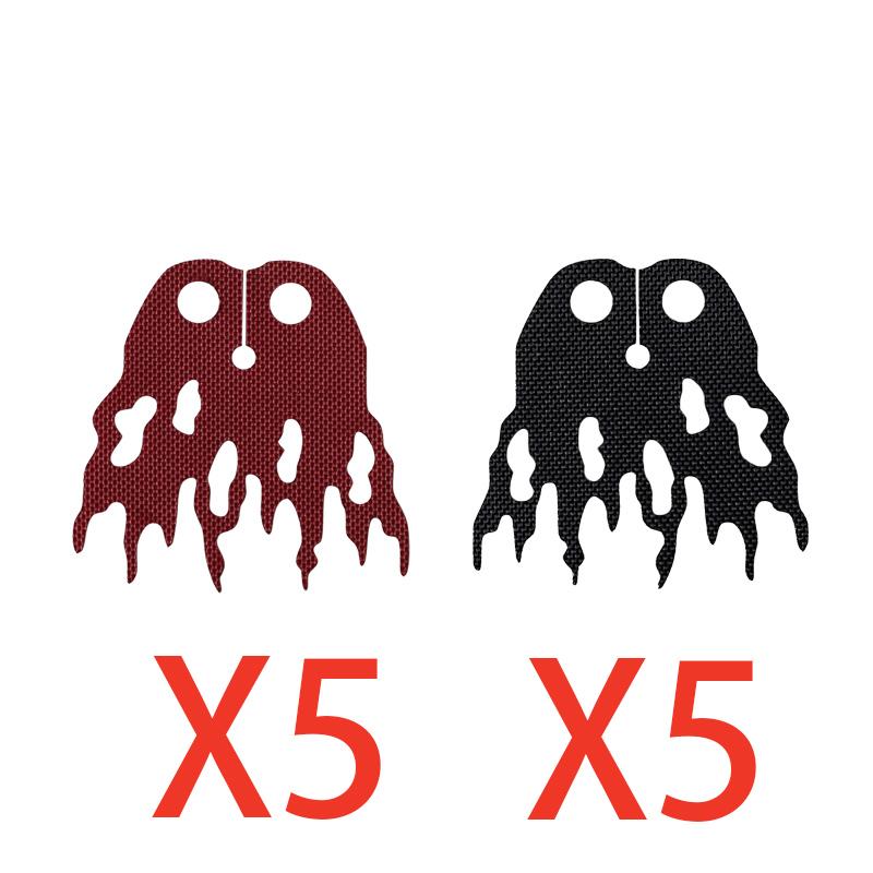 MOC Средневековые Военные Строительные Блоки Мини Кирпичики Фигурки Воинов Подарки Красочная Накидка с Принтом Доспехи Щит Аксессуары Игрушка Сделай Сам