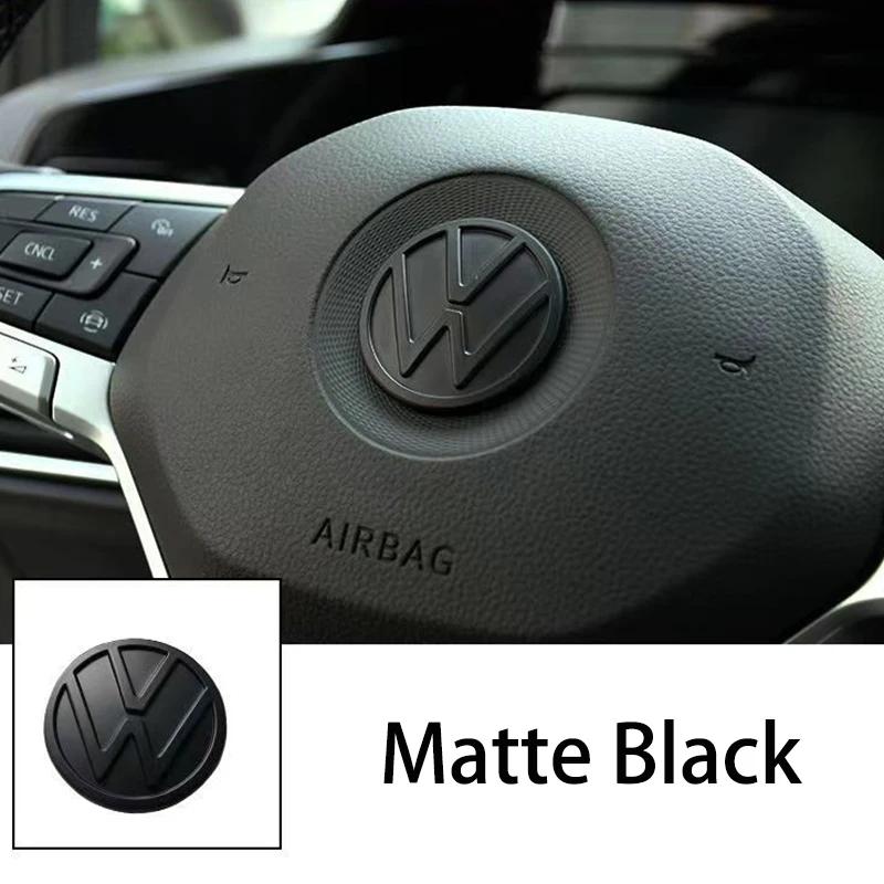 Для автомобиля VOLKSWAGEN Наклейка-эмблема на руль Аксессуары для интерьера Для Volkswagen GTI Polo Golf Passat Scirocco Beetle Tiguan
