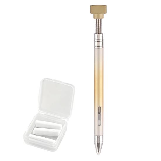 Refillable Wax Pen Automatic Diamond Art Pen Diamond Placement Pen with Wax Refill for Rhinestones DIY Crafts Nail Art