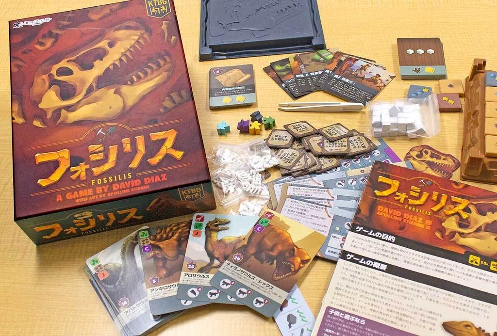 Sugorokuya Настольная игра «Фосилис»