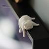 Ленивый толстый кот, украшение, 3D-печать, реалистичный дизайн, фигурка кота из PLA, реалистичная статуя животного, украшение для котенка