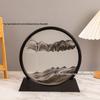 Популярные 3D песочные часы с зыбучим песком: Креативное кинетическое украшение для рабочего стола и гостиной