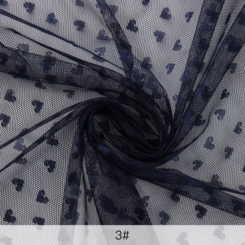 160x90см Мягкая сетка из тюля в форме сердца для детского платья принцессы, занавески, для шитья своими руками, ткань для юбки TJ20220