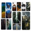 Чехол для телефона Samsung A54 A52 A50 A70 A10 A30 A40 A20S A20E A02S A12 A14 A22 A24 A42 A34 A32 5G A04s Чехол Forest Geometry Wood
