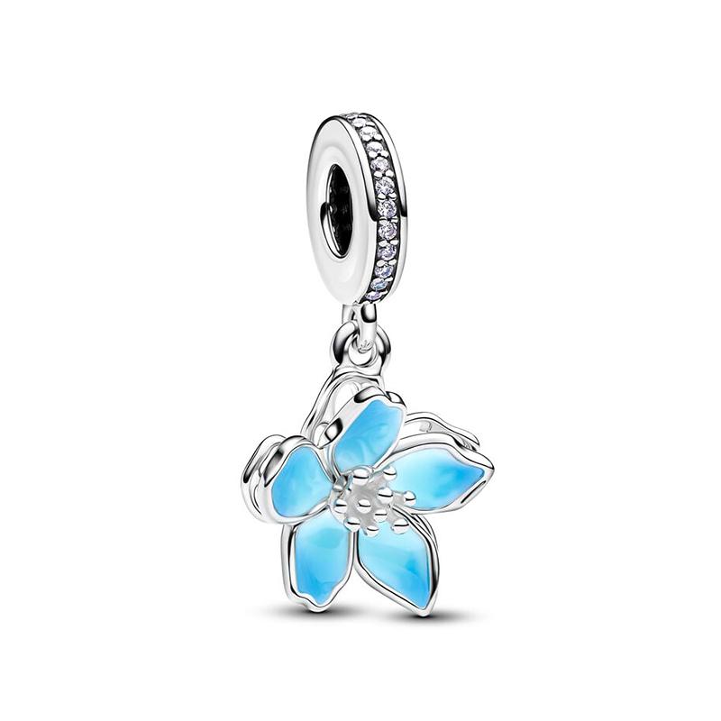 Copper Colorful Air Balloon Pendant Charm Beads Fits 3Mm Bracelets Necklace Women Luxury Diy Jewelry Gift