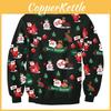 Премиальный Новый Уродливый Рождественский Свитер для Отпуска Санта Эльф Оригинальная Толстовка для Женщин и Мужчин