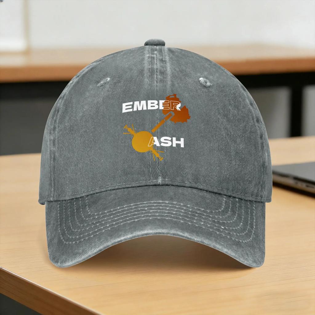 Ember Twin Ash Twin Outer Wilds Washed Baseball Cap Casual Sun Hip Hop Hats Summer UnisexTeens Outdoor Sports Baseball Caps