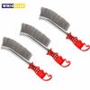 Steel Wire Brush/Wooden Metal Rust Removal Roller Brush Polishing Barbecue Cleaning Brush Suitable for Cleaning Barbecue Grilles