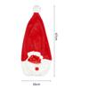 Christmas Santa Claus Costume Hat Motorcycle Helmet Hat Cap Cover