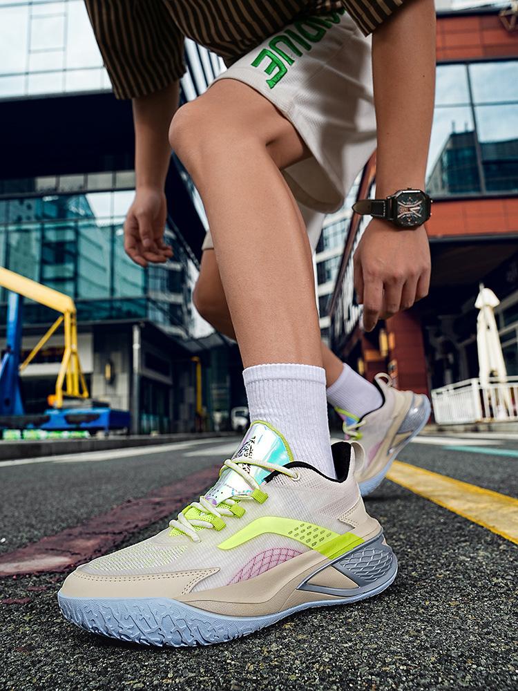 Баскетбольные кроссовки air raid 11 с низким верхом, амортизацией для реальных боевых действий, нескользящие и износостойкие молодежные кроссовки, спортивная обувь, студенческие кроссовки для бега,