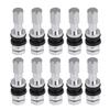 Tubeless Tire Valve Stem Tire Valves Set of 10 14mm Diameter 45mm Total Length