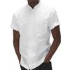 Le Chef Mens Polycotton Slim Short-Sleeved Chef Shirt