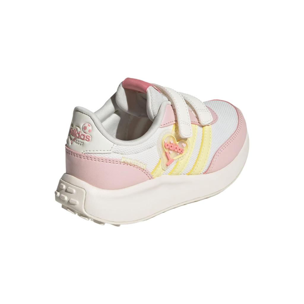 Adidas Mesh Comfortable Durable Breathable Low-Top Casual Shoes Kids Sneakers Pink JI2482