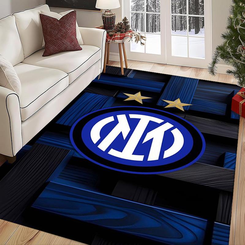 Inter Milan Emblem Artwork carpet printing Suitable for all seasons Art Fashion Dormitory decoration