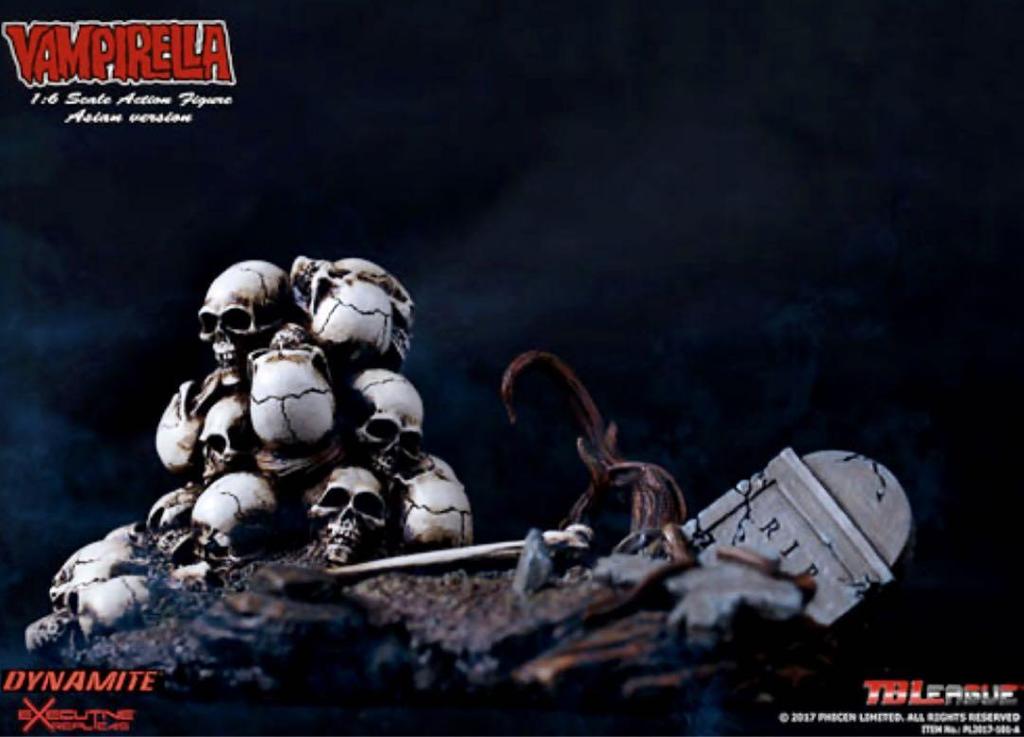 [Б/У] 1/6 Бесшовное тело Вампирелла Азиатская версия Vampirella