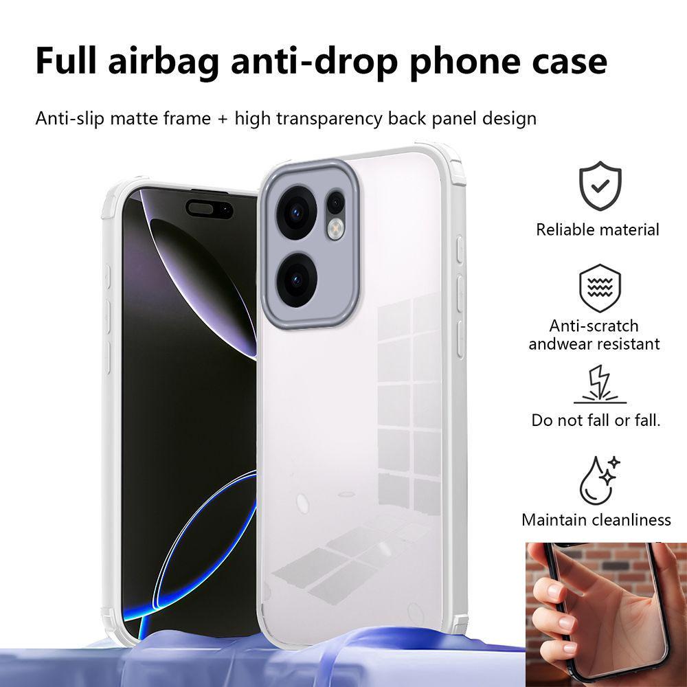 Чехол для OPPO Reno14 F Чехол для телефона Oppo Reno 14F Чехол-бампер oppo Reno14 FS 5G Защита от падений Ударопрочный Жесткая акриловая задняя крышка