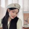 Японский ретро шерстяной берет женское лицо маленький корейский универсальный мультяшный медведь модный темперамент шляпа художника