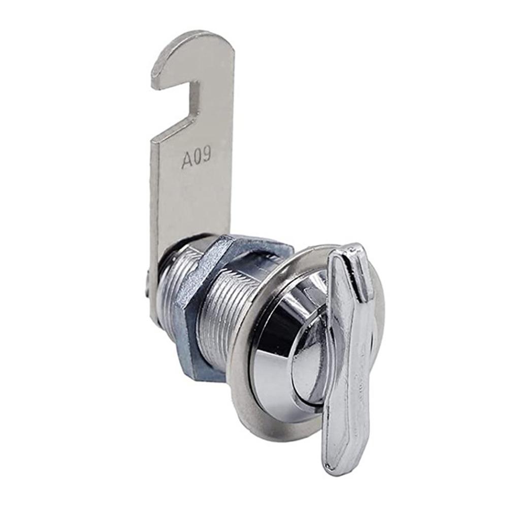 Keyless Thumb Turn Cam Lock Latch 1inch/5/8 Inch Offset Steel Lock Thumb Operate Cabinet Lock for Cabinet Mailbox Drawer