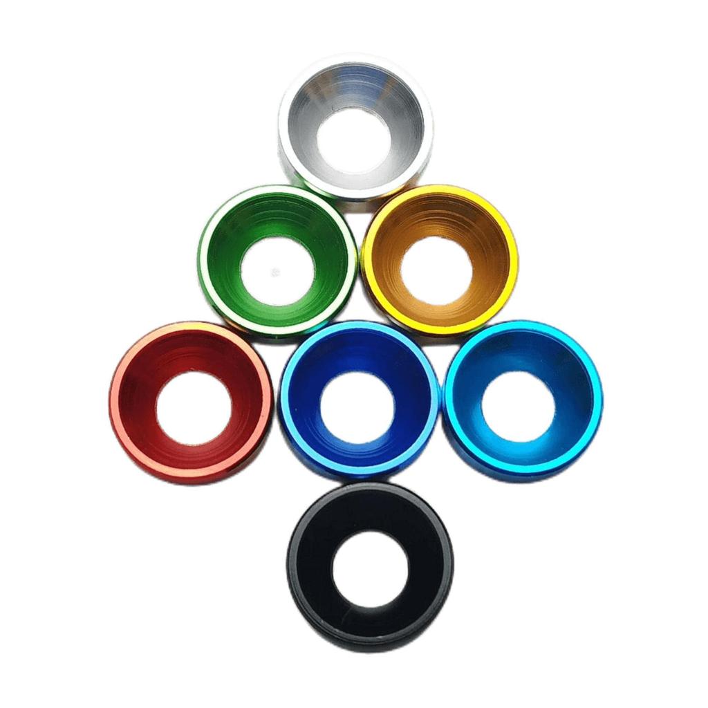 Болт для номерного знака автомобиля Kuroobaa, противоугонный винт M6 (золото)