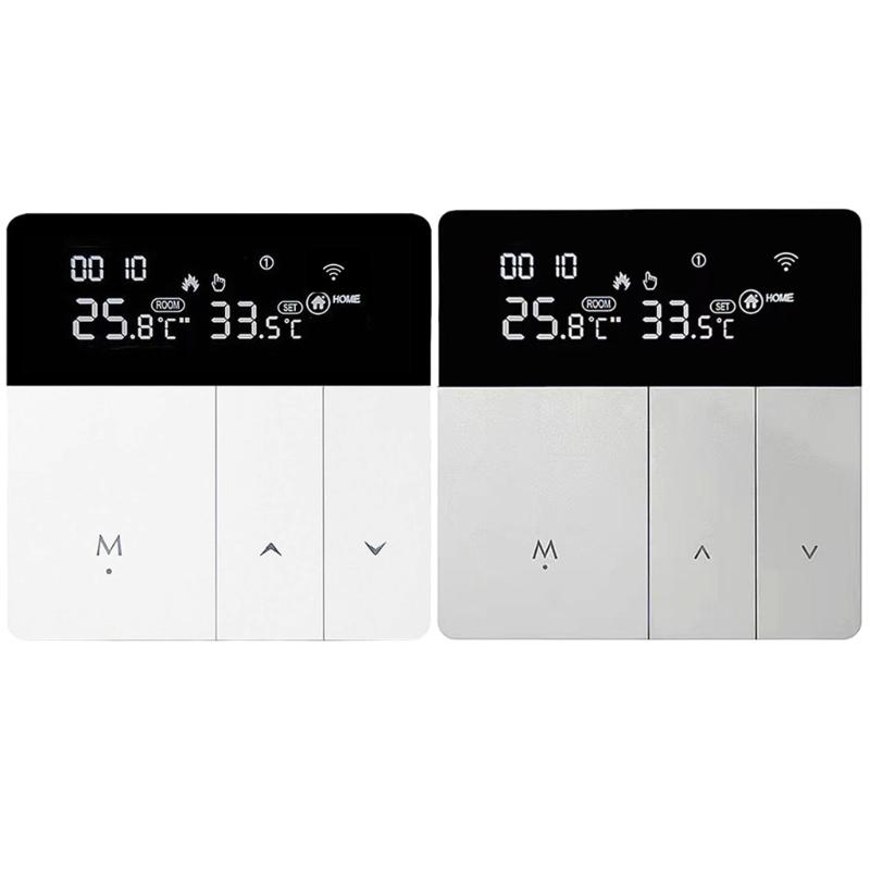 Upgrades Programmable Intelligent Thermostat Touchscreens Temperature Controller for Electric Water Gas Boiler Heating