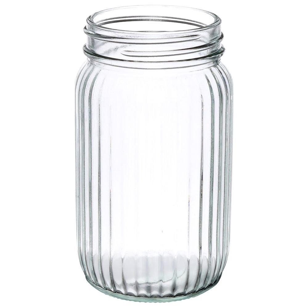 Cup Jar for Drinking Beverages Water Lemonade Juice Drinks with Straw