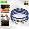 Аудиокабель YYTCG Аудиофильского класса, 2RCA, двойной лотос