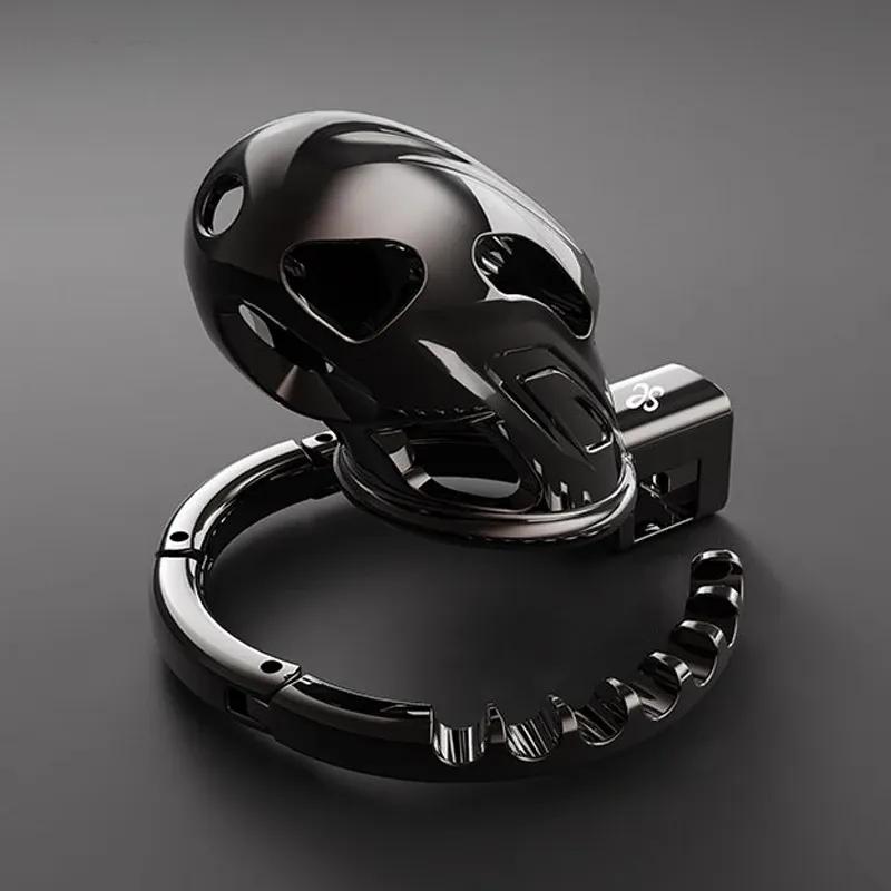 Male Metal Chastity Cage CB Lock Sexy Adult Man Chastity Device Adjustable Cock Ring Fetish Cock Cage Sex Toys For Men
