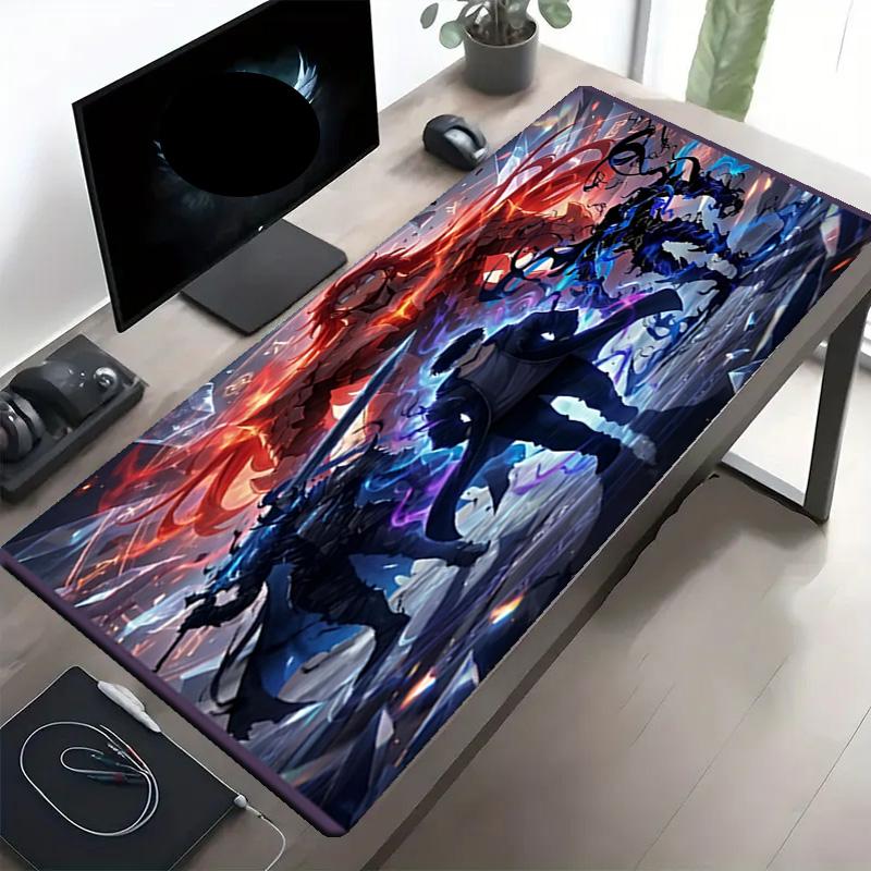 BLEACH Print Mouse Pad, Anti‑Slip Desktop keyboard Mat, for PC Laptop Gaming Working Daily Use, Cool Festival Surprise Gift