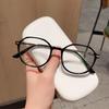 Ultra-light Online Celebrity Ins Feng Su Yan TR90 Polygonal Glasses Frame for Men and Women Can Be Equipped with Myopia Blue Glasses.