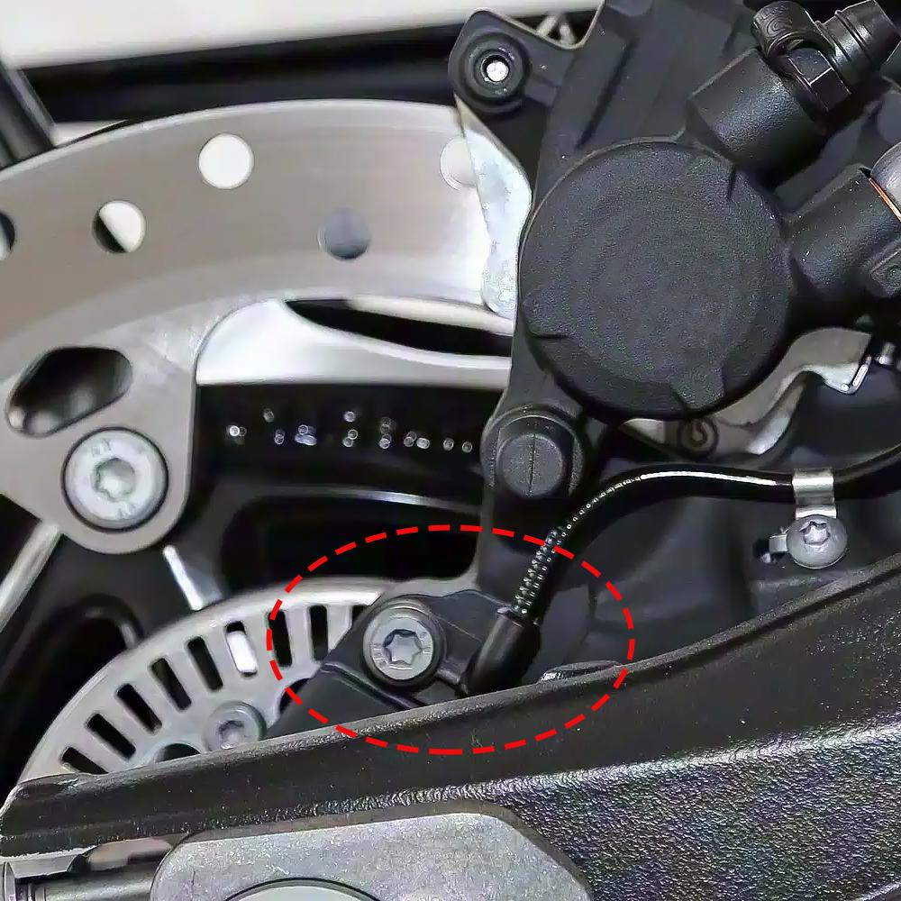 For BMW F850GS F800GS F800GT F750 F650 S1000RR S1000R C650GT 2010-2018 Motorcycle Wheel Speed ABS Signal Sensor Wire Accessories