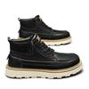 Foreign Trade Martin Boots 2025 Autumn and Winter High-top Men's Shoes Retro Outdoor Tooling Shoes Platform Street Tide Shoes