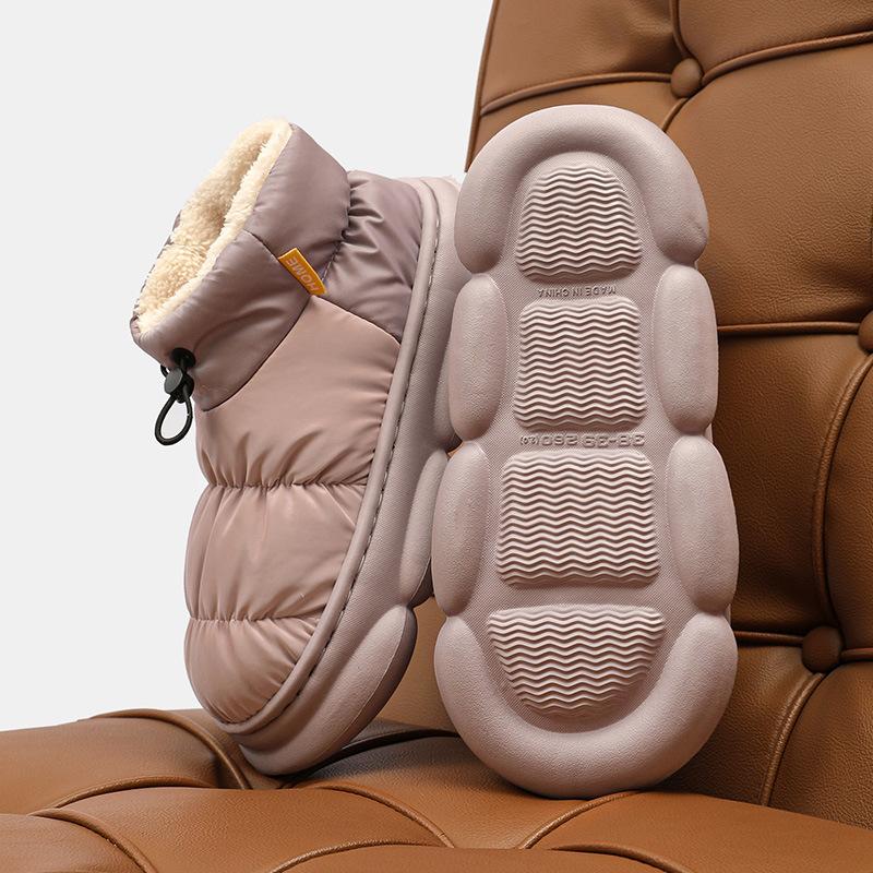 Snow Boots for Women Waterproof Super Warm Plush Platform Ankle Boot Woman Winter Down Cotton Flat Bota Feminina