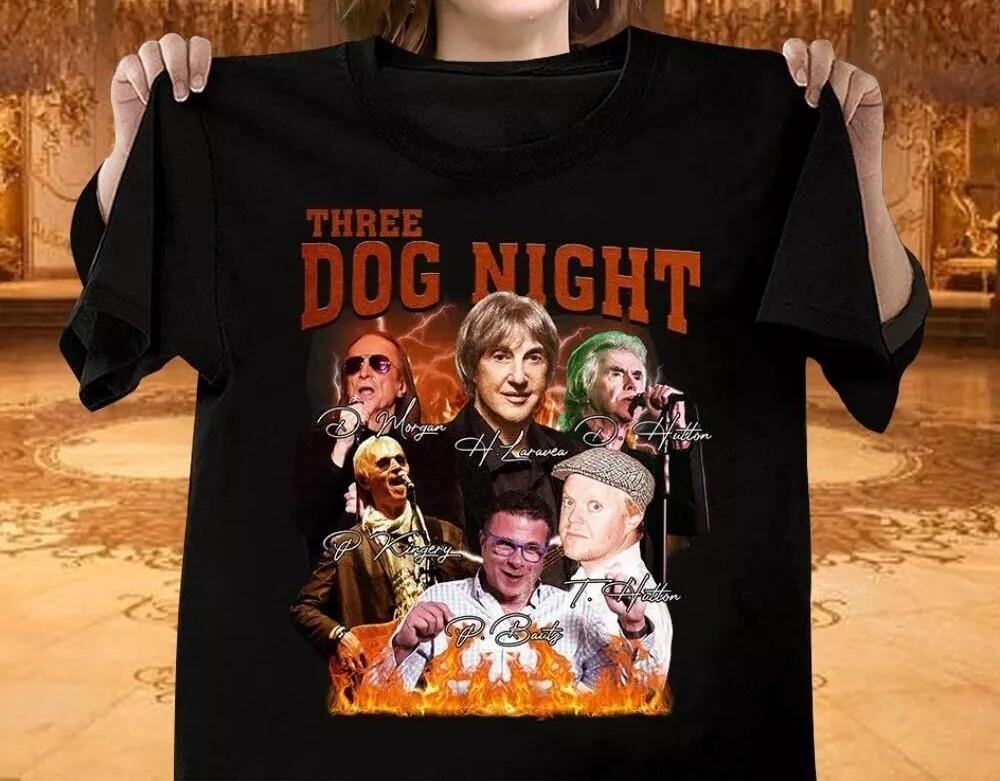 Three Dog Night Band In Tour T-Shirt or Hoodie, fan gift