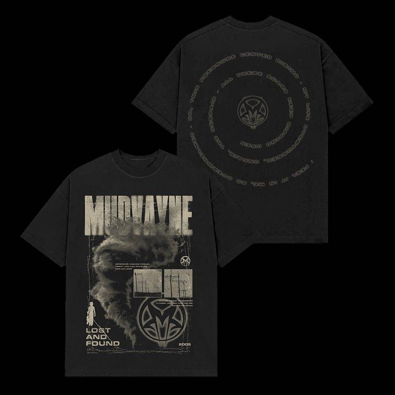 ZX 2026 Mudvayne Группы Альтернативный Метал Рок Уличная Мода Американский Повседневный Чистый Хлопок Короткий Рукав Мужская и Женская Футболка