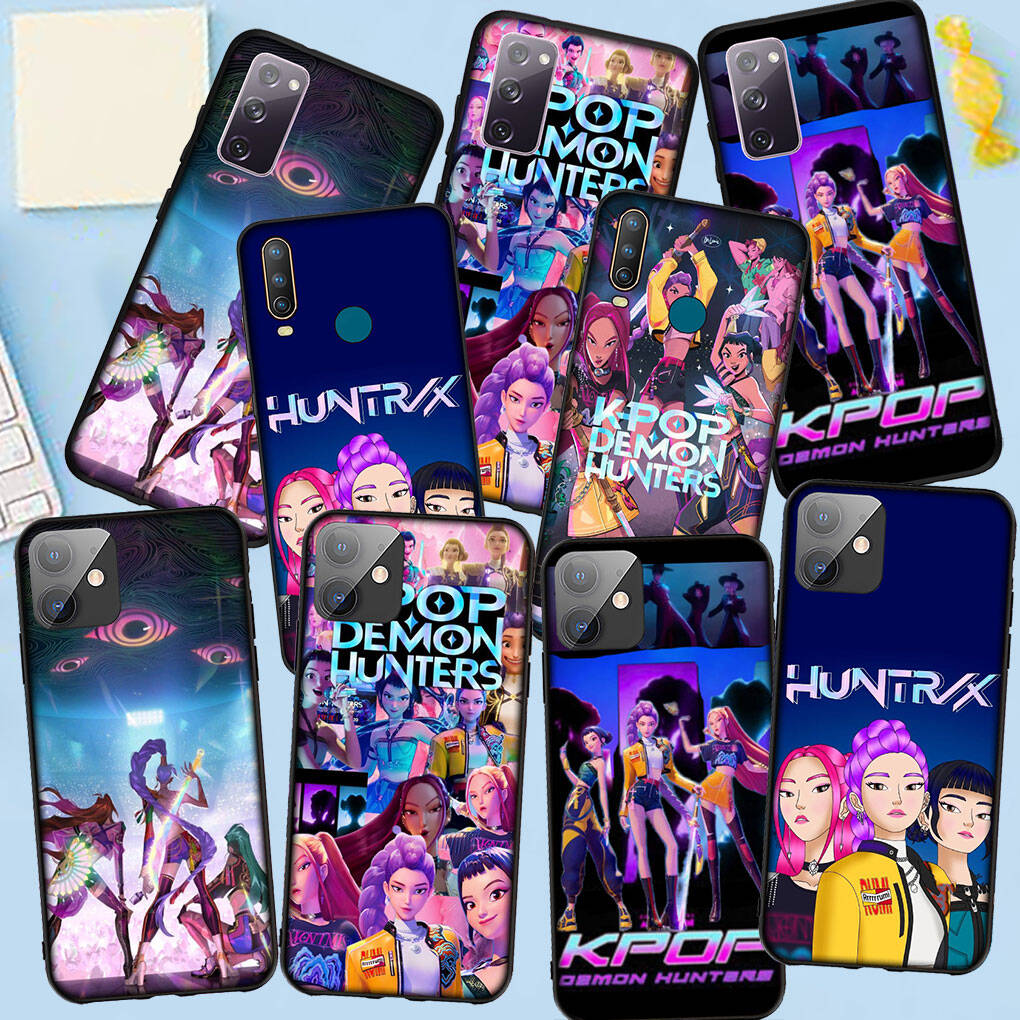 Чехол для Samsung Galaxy S25 S23 S22 S24 Ultra FE A05 A06 A15 A16 A36 A37 A35 A54 A55 A56 A57 A25 A26 A53 A17 Zoey KPop Rumi Demon Mira Hunter X Чехол