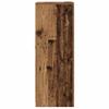 LED Sideboard Brown 41 x 37 x 100 cm Engineered Wood