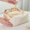 Косметички для женщин Элегантный ПУ кожаный чехол для макияжа Дорожный органайзер для туалетных принадлежностей Сумка-тоут для ручной клади для макияжа