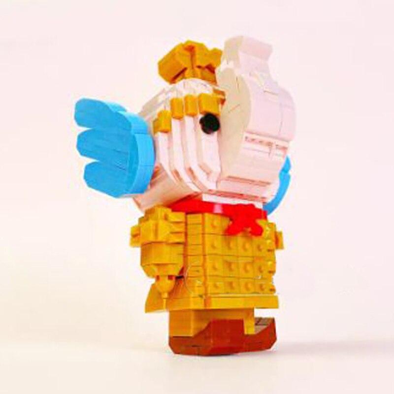 LOZ 9264 Animal World Terracotta Warrior Elephant Army Solider Mini Diamond Blocks Bricks Building Toy for Children Gift No Box