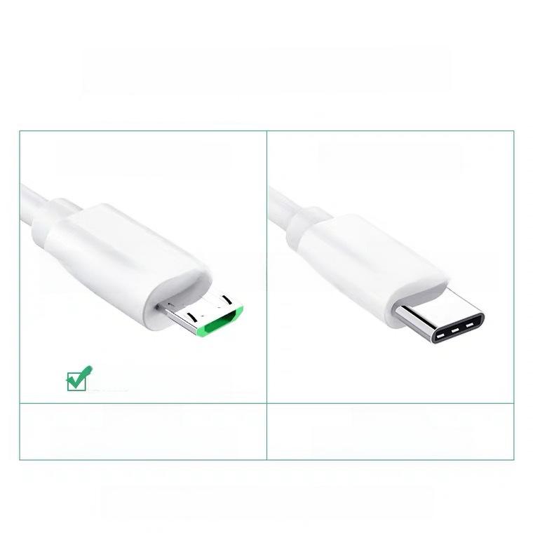 Кабель для зарядки Micro USB, 80 см, белый – совместим с устройствами Android, внешними аккумуляторами