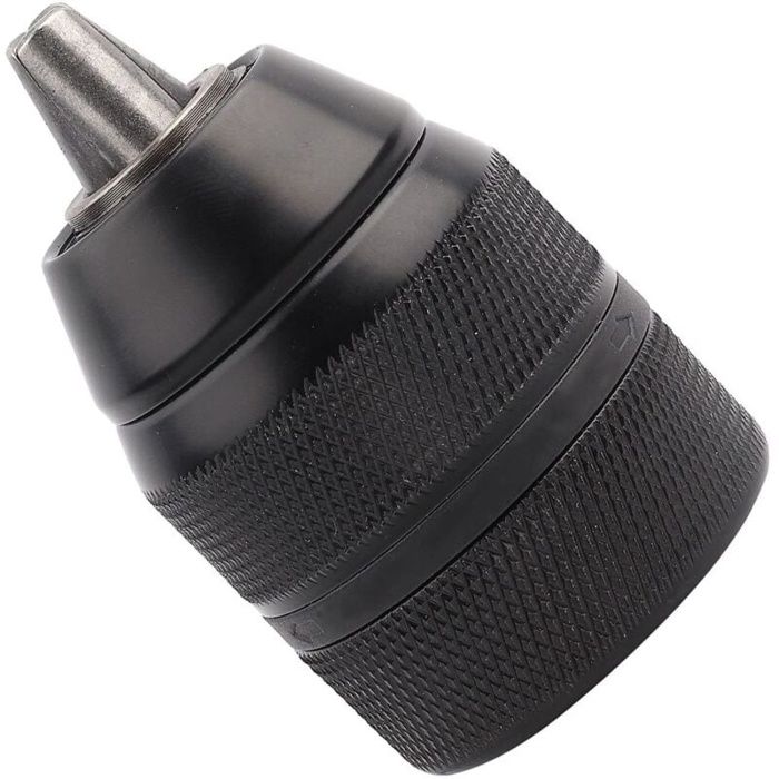 Mandrin de perceuse sans clé 13 mm autobloquant 2–13 mm 1/2-20UNF avec adaptateur hexagonal