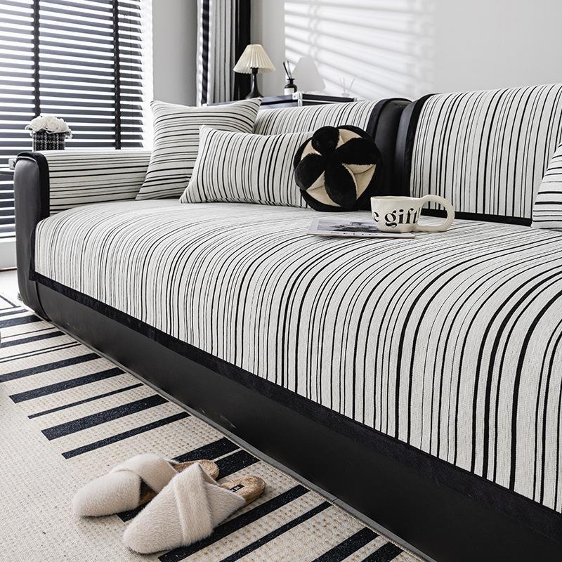 Высококачественная подушка для дивана с прямым рядом, универсальный противоскользящий чехол для подушки на все времена года, тканевый чехол, новый весенний стиль