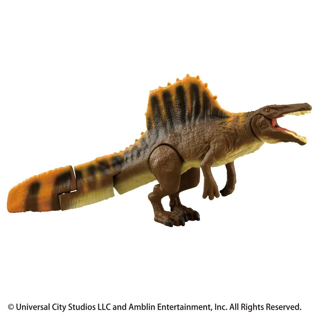 TAKARA TOMY Ania Jurassic World Spinosaurus Animal Dinosaur Toy for Ages 3 and Up (A)
